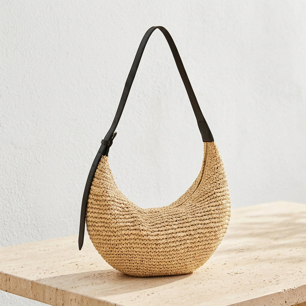 Eurydice - Bolso Hobo Trenzado