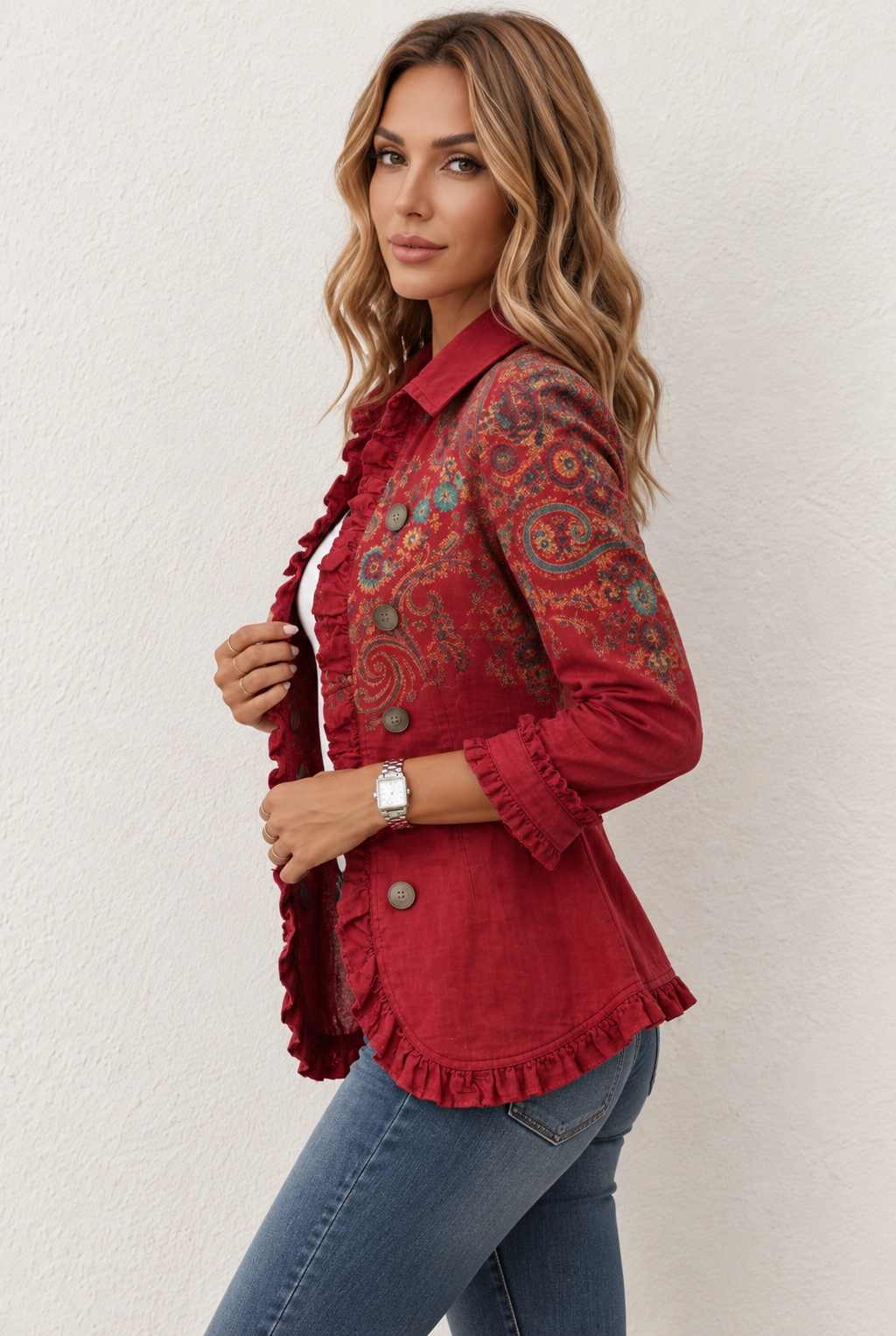 Carlota - Chaqueta Bohemia