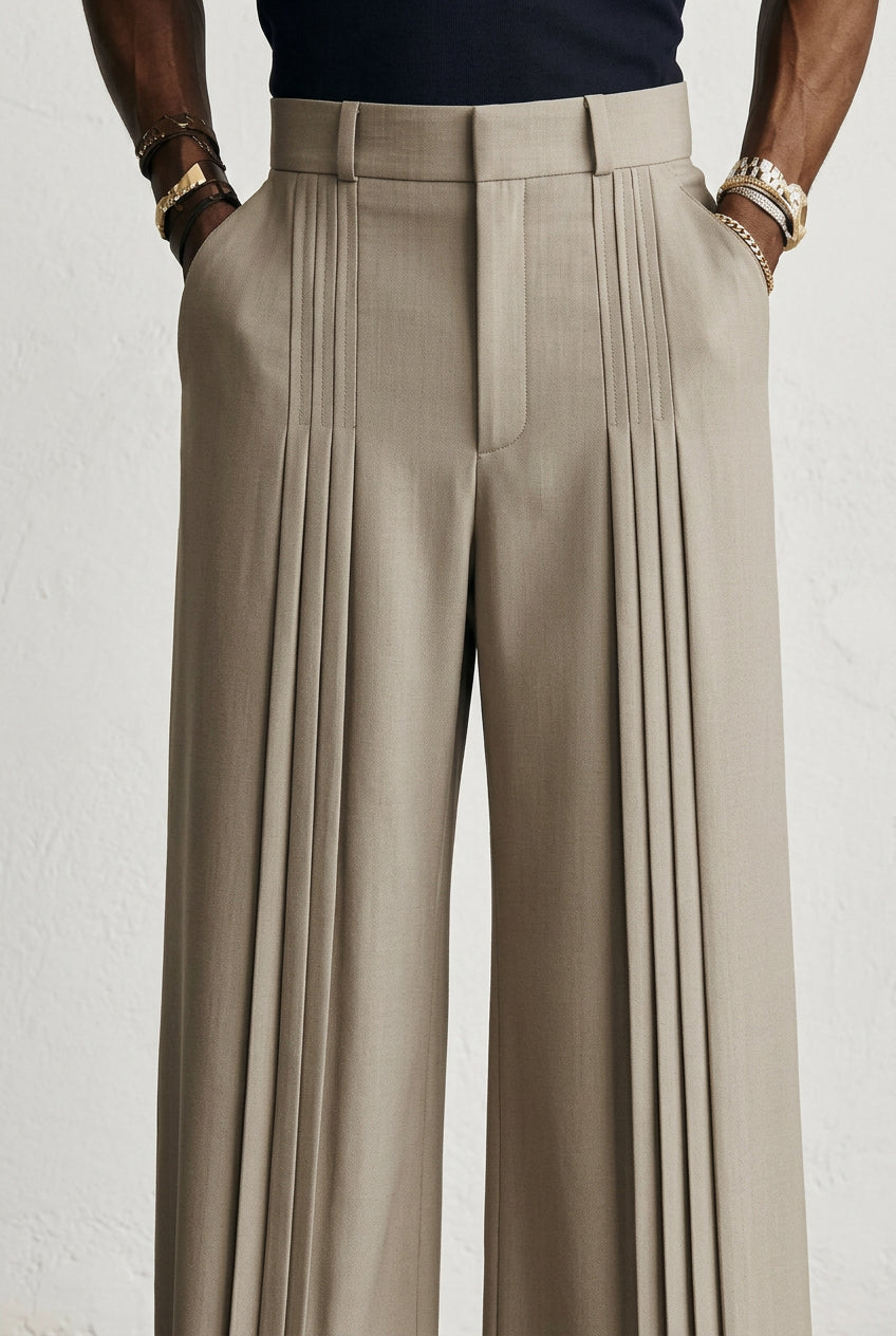 Kyoto – Pantalón de Pinzas Elegante