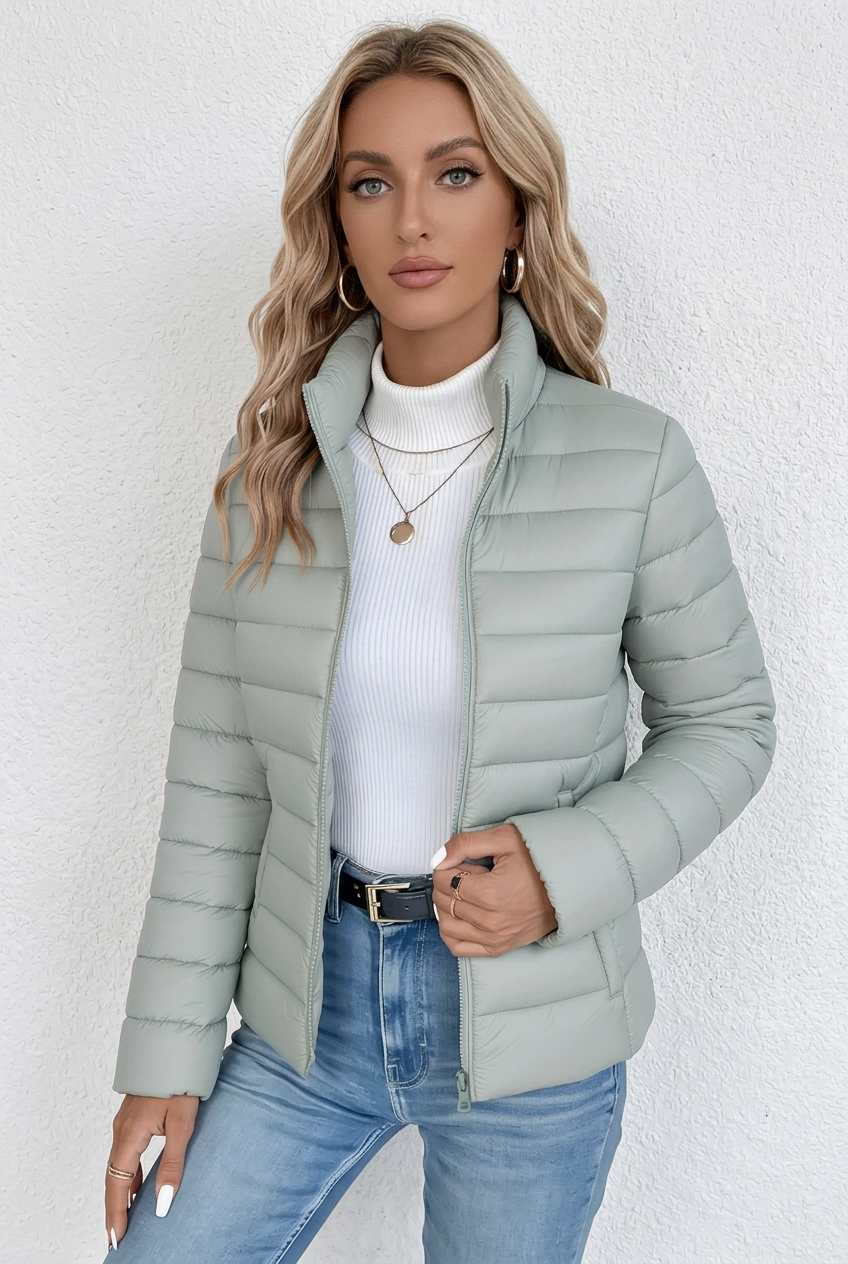 Cali - Chaqueta gris sin capucha