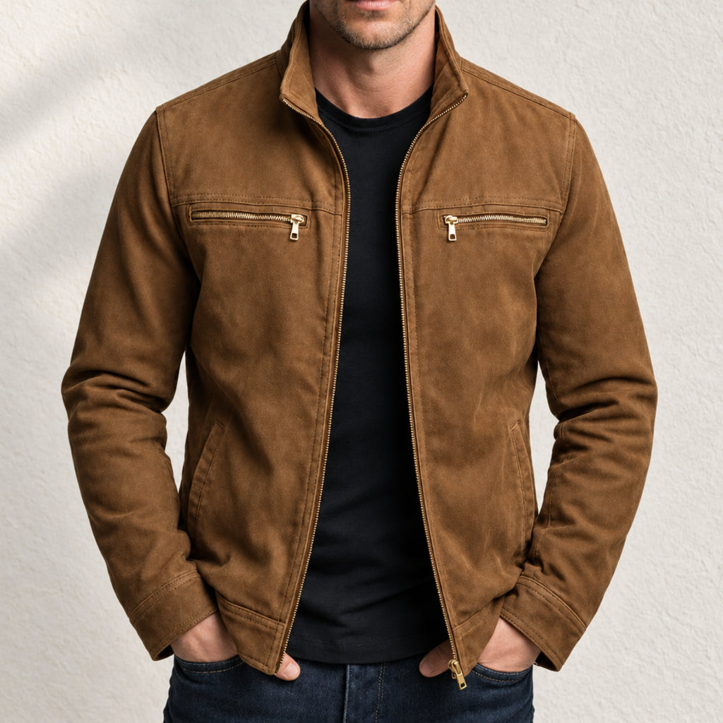 Connor - Chaqueta Atemporal de  Cremallera