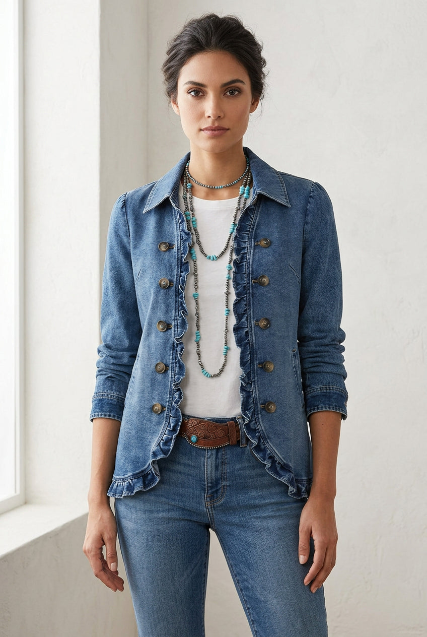 Federica - Chaqueta con Volantes